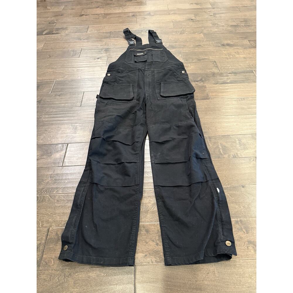Men's Black Overalls - Picture 2 of 15